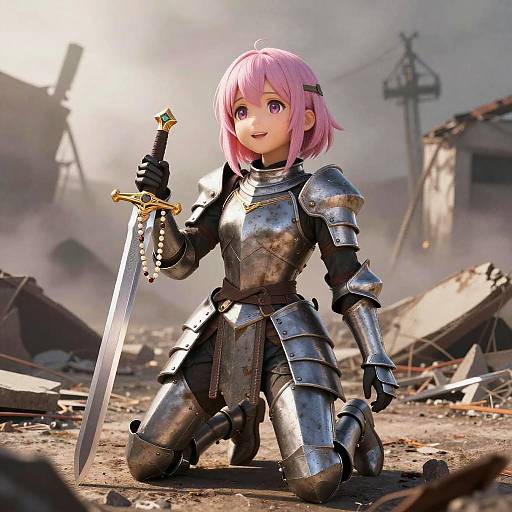 Resilient Sister of Battle in Ruins
