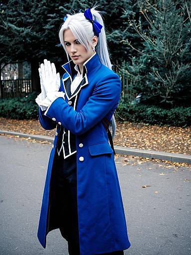 Cosplay photo of alphinaud leveilleur. Costume clothes