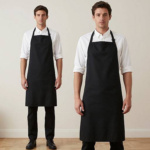 Man Wearing Classic Maid Outfit