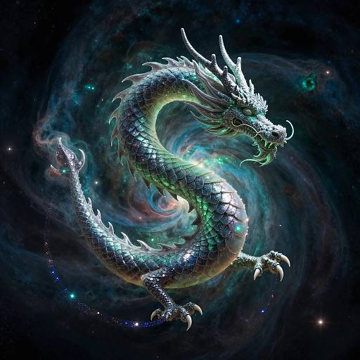 Dragon-Shaped Supernova Remnant