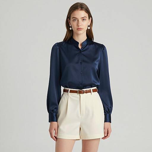 Chic Portrait of a Stylish Young Woman