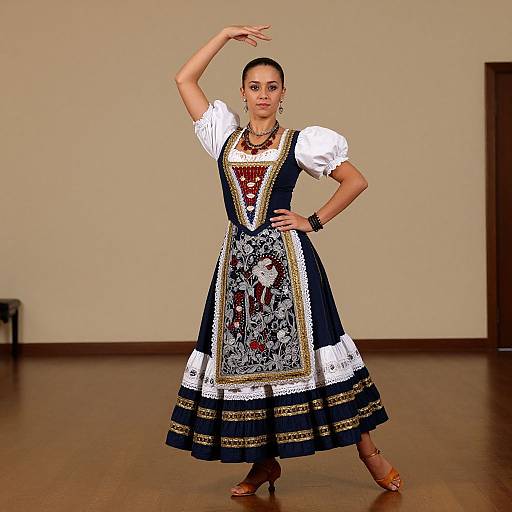 Traditional Italian Solo Dance Portrait