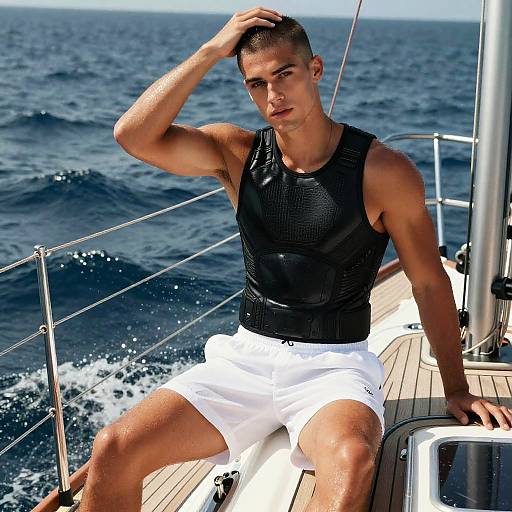 Photorealistic Nautical Fashion Editorial