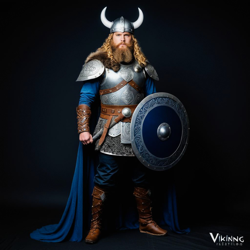 Viking Warrior Festival-Goer Portrait