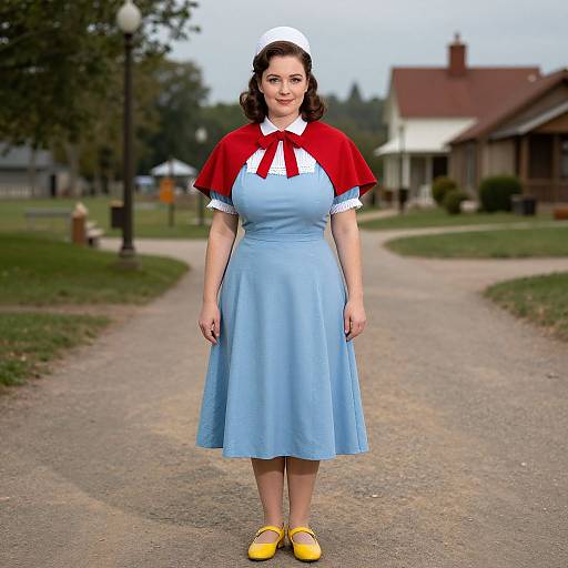 Realistic Dorothy Costume Portrait