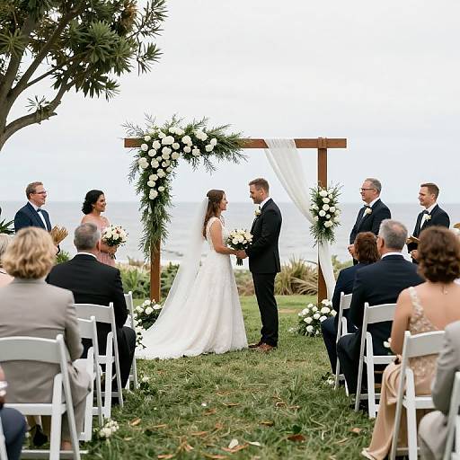 Elegant Outdoor Wedding Ceremony