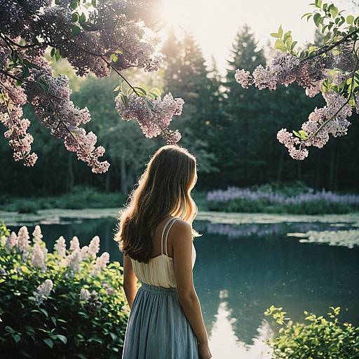 Sepia Lilac Dreamscape Ethereal Forest Portraits