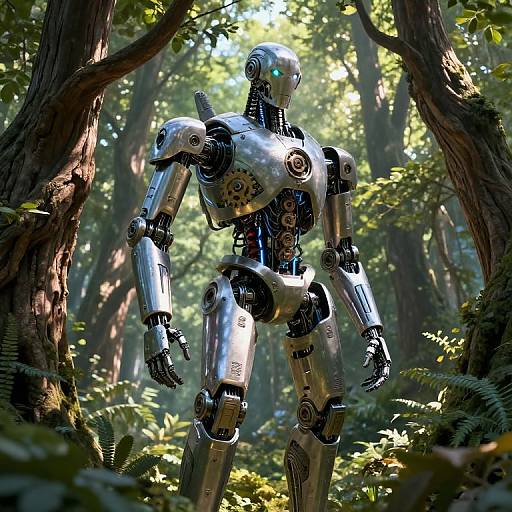 Sentinel Automaton in Enchanted Forest