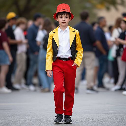 Male at Carnival Costume Party