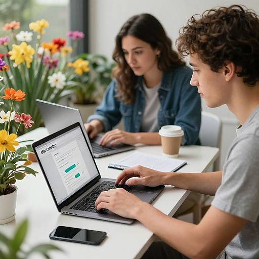 Small Business Owners Email in Flower Field
