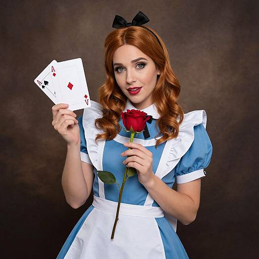 Alice Wonderland Playing Card Costume