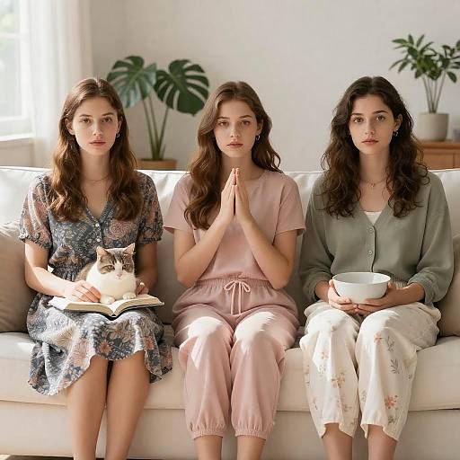 Casual Gatherings of Three Friends