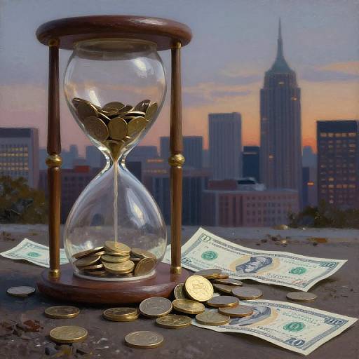 Enron Collapse Hourglass Metaphor