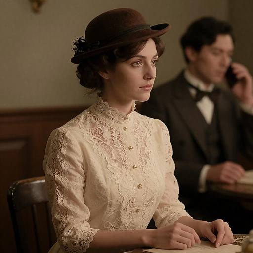 Vintage Elegance: A Timeless Scene