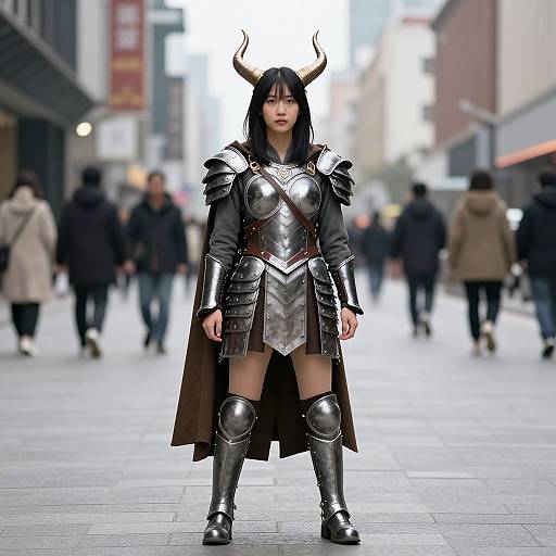 City Gods Woman Warrior Costume