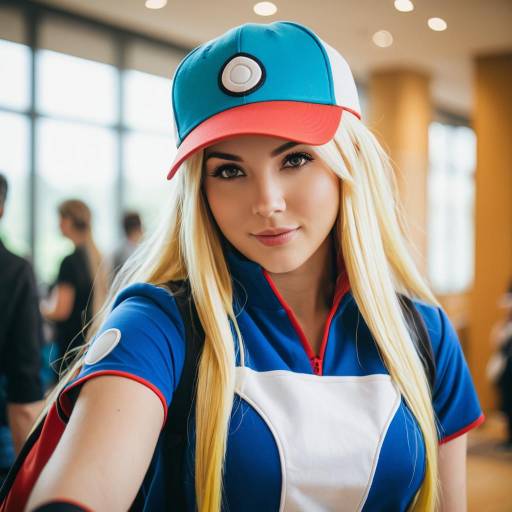 Lifestyle costume photo of Ace trainer (pokemon). Cosplay clothes