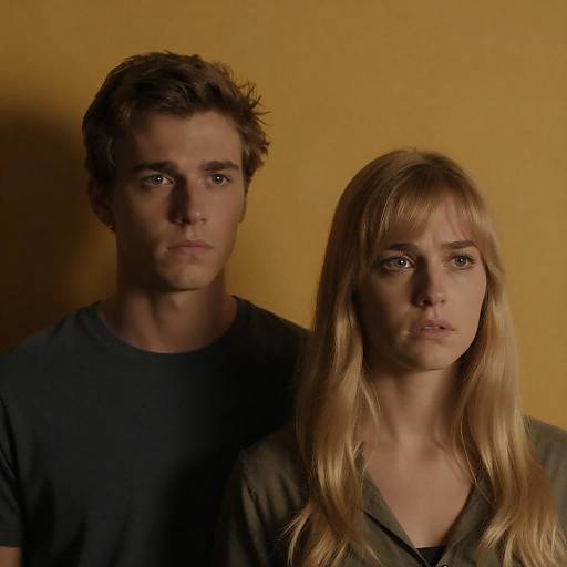 Portrait of Concern: Dual Expressions