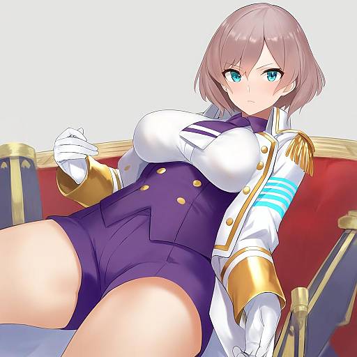 Illustration of Mujina, gridman universe in the style of Nishiuri