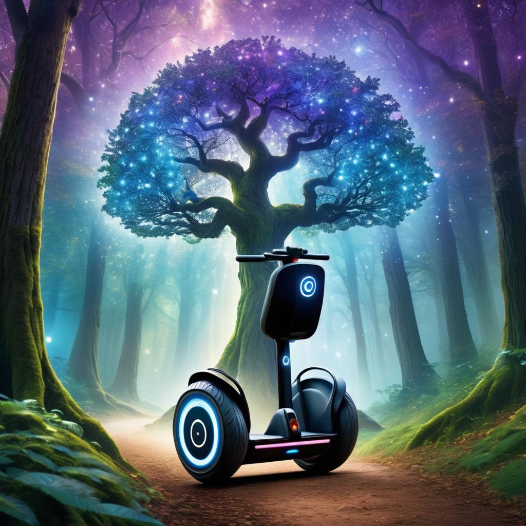 Harmony Spirit on a Magical Segway