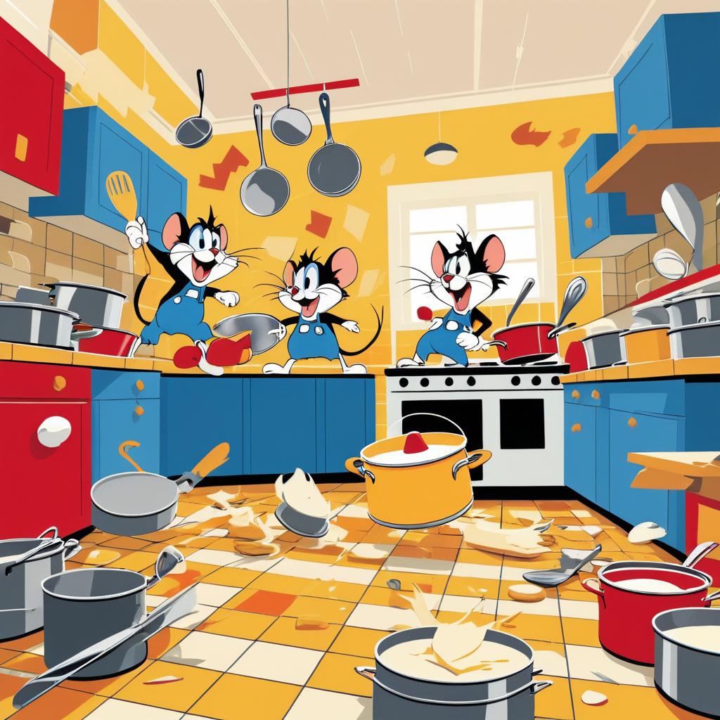 Tom and Jerry: Hilarious Kitchen Chaos