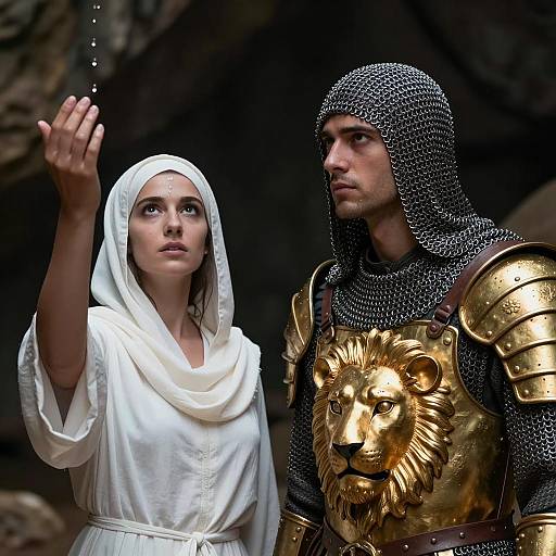 Serious Encounter in a Dim Cave