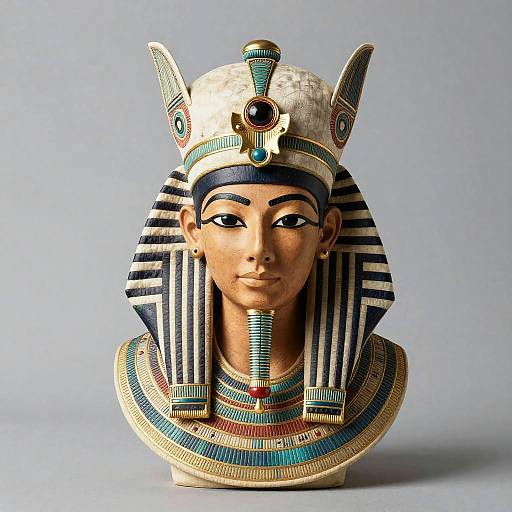 Dorothea Lange Egyptian Ceremonial Headdress