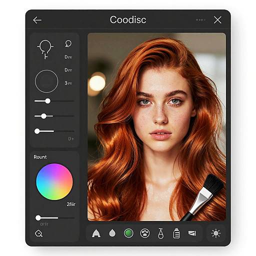 Advanced Hair Editing Interface
