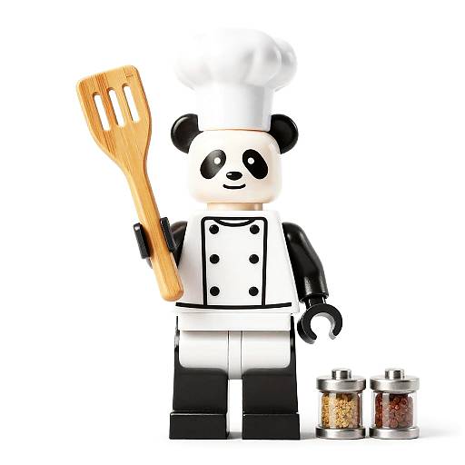 Chef Panda Minifigure Avatar Design