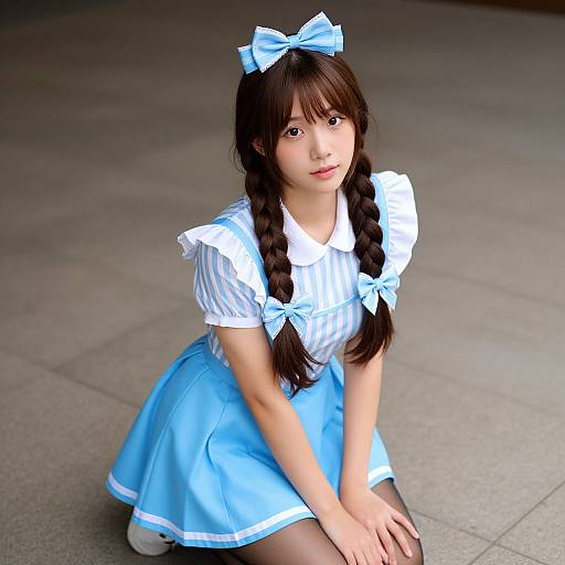 Alice Wonderland Inspired Realistic Portrait