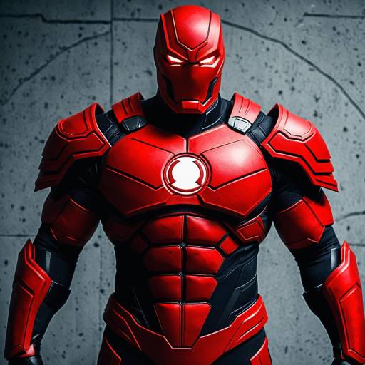 Atrocitus Inspired Red Lantern Cosplay Costume