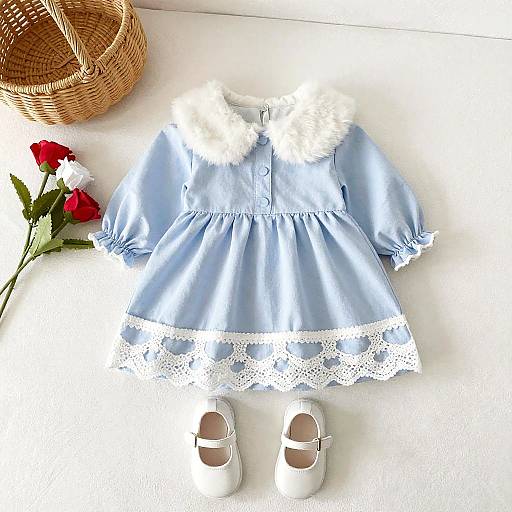 Charming Baby Outfit Flat Lay