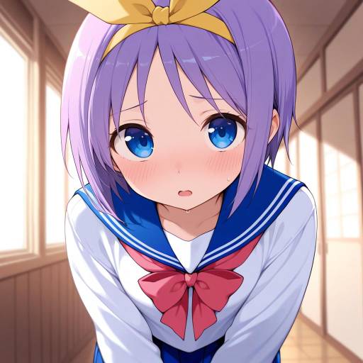 SFW Portrait of Hiiragi Tsukasa