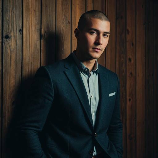 Confident Young Man in Blazer