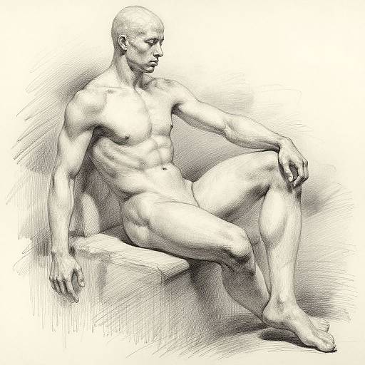 Natural Sketch: Muscles and Light