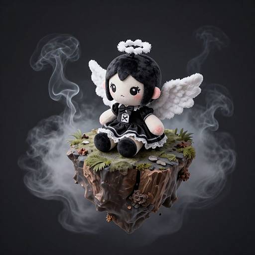 Gothic Angel Fumo Plush Maiden
