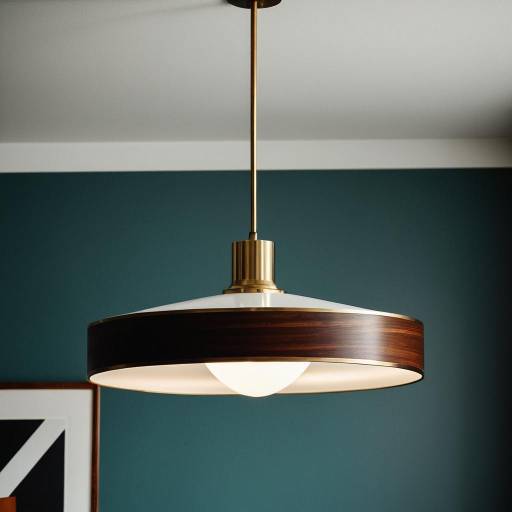 Mid-Century Modern Hanging Light Fixture