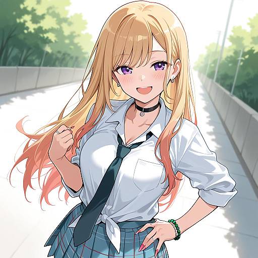 Kitagawa Marin in School Uniform Masterpiece