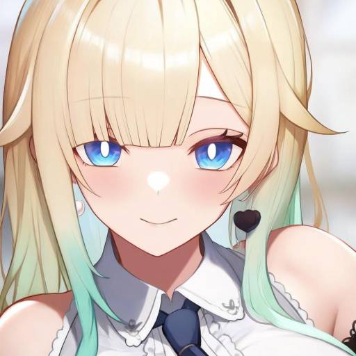 Illustration of Aizawa ema, vspo! in the style of Pupps