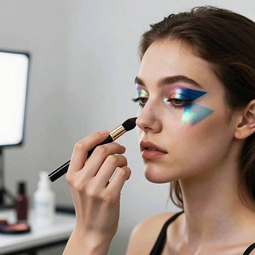 Avant-Garde AI Makeup Designs