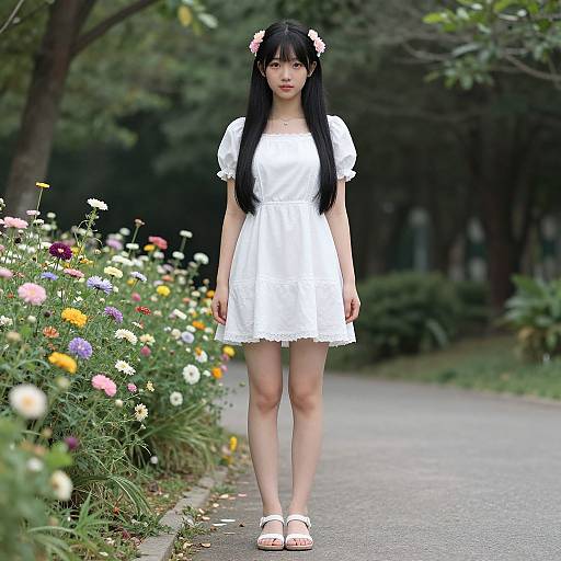 Photorealistic Pastel Outfit Female