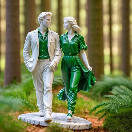 Whimsical Day in the Pine Woods