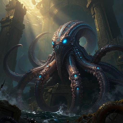 Mythic Kraken in Sunken Temple
