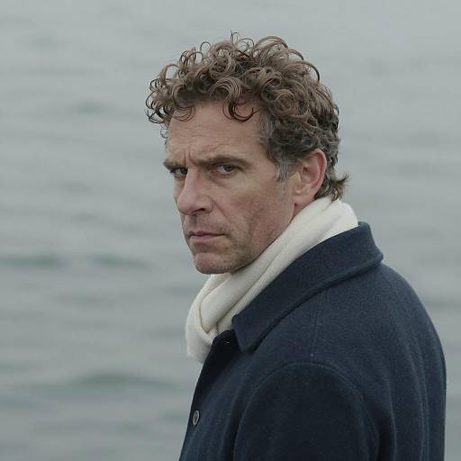 Serious Man by the Water's Edge