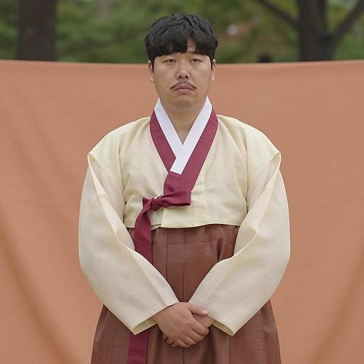 Traditional Korean Hanbok Portrait Photography