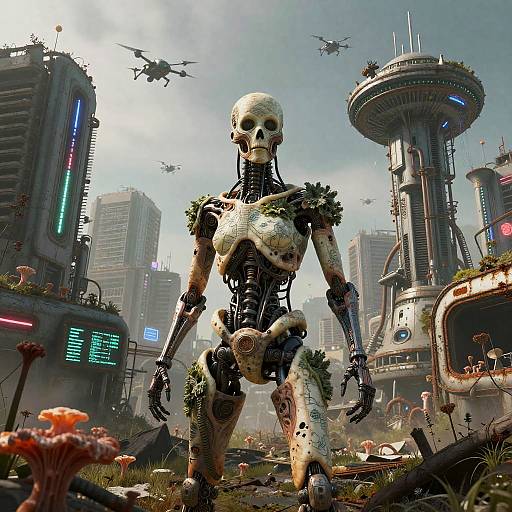 Nomadic Bio-Cartographer of Ruined Biopolis