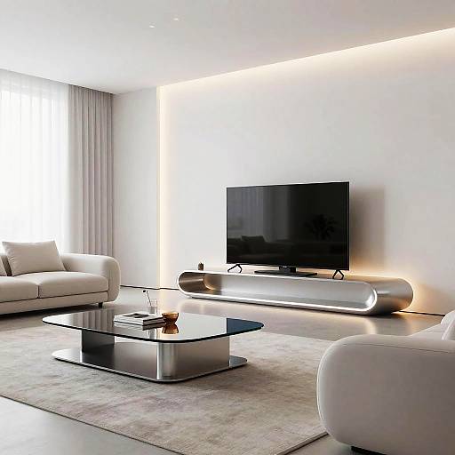 Sleek Futuristic Minimalist Furniture Design