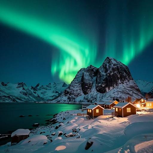 Lofoten Northern Lights Winter Magic