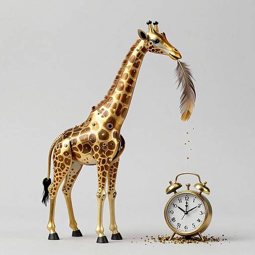 Clockwork Giraffe Shedding Time