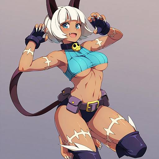 Illustration of Ms. fortune (skullgirls), skullgirls in the style of Chiharu (9654784)