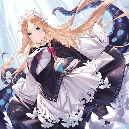 Illustration of Abigail williams (festival outfit) (fate), fate/grand order in the style of Ks (xephyrks)